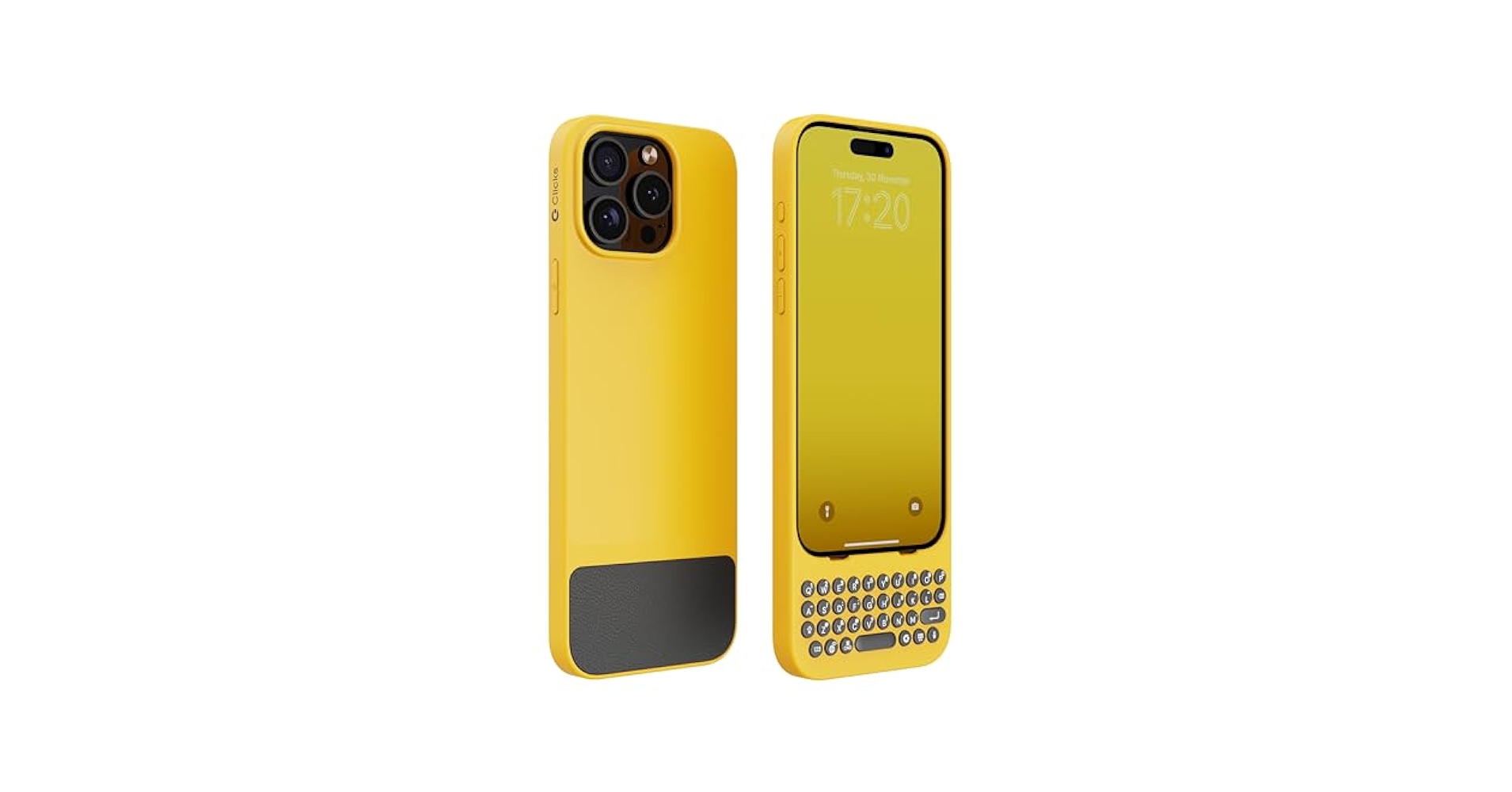 Clicks キーボード for iPhone 15promax Clicks Keyboard for Apple iPhone 15 Pro BumbleBee CK-5100-0